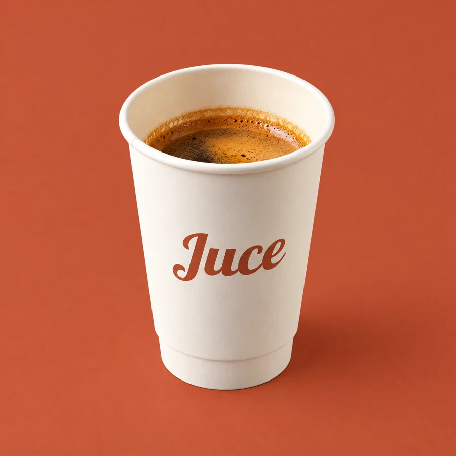 Espresso dans son contenant Juce