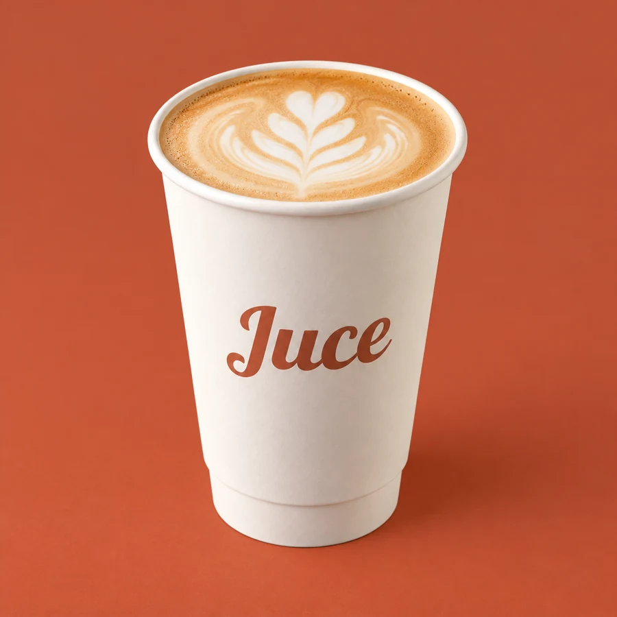 Latte dans son contenant Juce