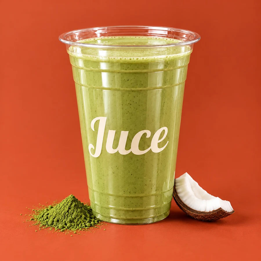 Matcha dans son contenant Juce
